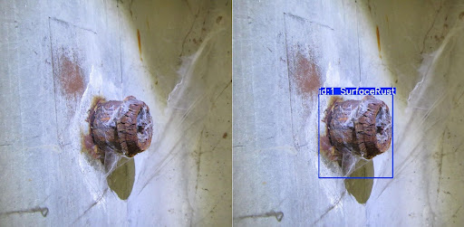Bridge rust detection using AI-powered scanning